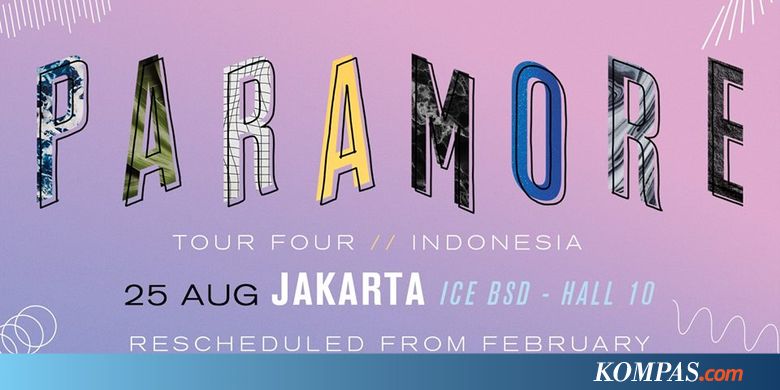 "Lomba Lari" Menuju Area Konser Paramore