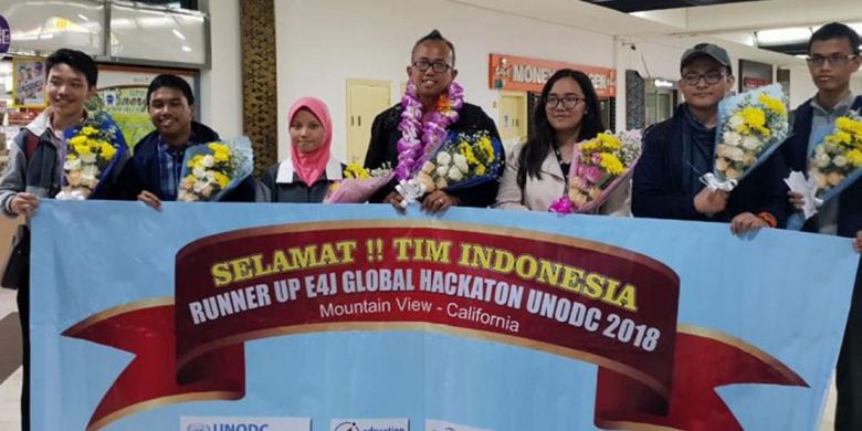 SMK Telkom Jakarta Raih Juara 2 Kompetisi Education for Justice (E4J) Global Hackaton, Amerika Serikat (9-11/7/2018)