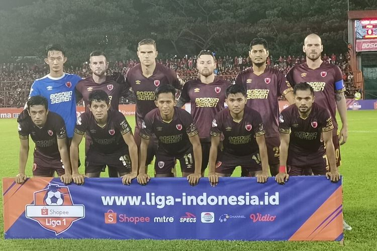 PSM Makassar dalam laga perdana Liga 1 2019 melawan Semen Padang