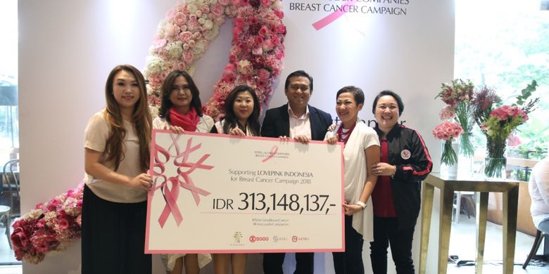 PT.ELC Beauty Indonesia yang menaungi Estee Lauder, bersama dengan Love Pink Indonesia, menjalankan sejumlah kegiatan untuk peningkatan kesadaran kanker payudara. 