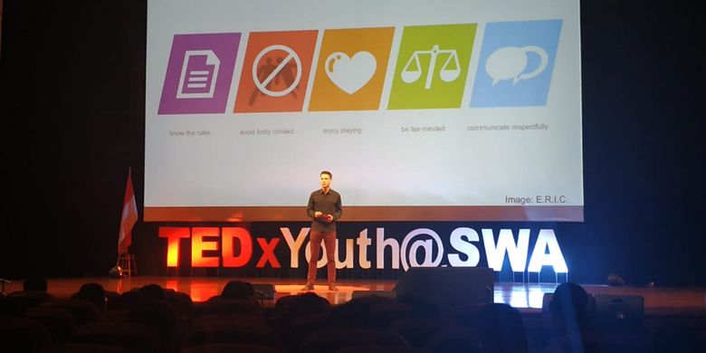 Sekolah Sinarmas World Academy (SWA) berbagi inspirasi melalui ajang TEDX Youth @SWA yang diadakan di SWA, BSD-Tangerang Selatan (23/4/2019).