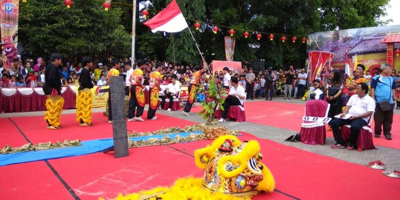 Festival Barongsai di Toboali, Bangka Selatan