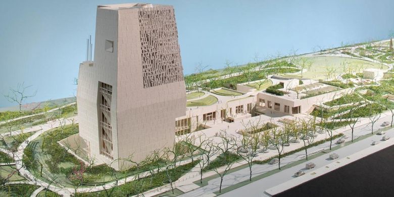 Desain Obama Presidential Center di Chicago, Amerika Serikat.