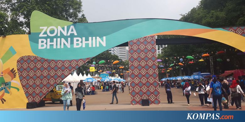 Zona Bhin Bhin, Surganya Kuliner di Gelora Bung Karno...