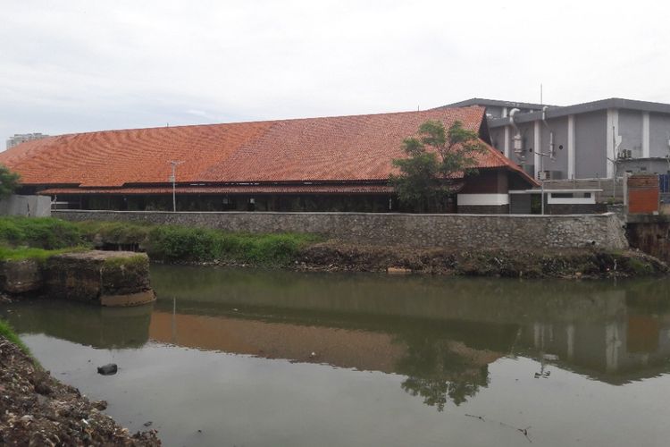Bangunan cagar budaya Pelelangan Ikan di Penjaringan, Jakarta Utara, Rabu (21/3/2018).