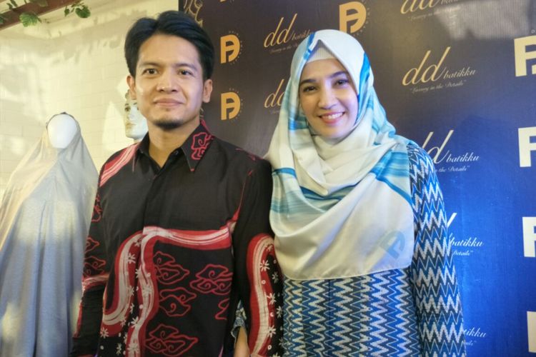 Dimas Seto dan Dhini Aminarti saat ditemui di kawasan Kebayoran Baru, Jakarta Selatan, Minggu (6/5/2018).