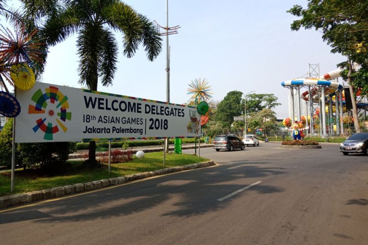 Ancol Taman Impian sebagai salah satu venue Asian Games 2018, cabang olahraga jetski dan layar, Rabu (8/8/2018).