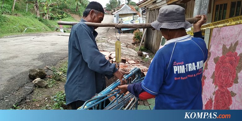 Korban Bencana Tanah Bergerak di Sukabumi Mulai Jual Harta Benda