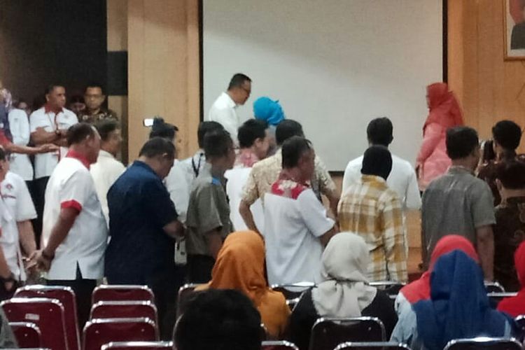 Menpora Imam Nahrawi perpisahan dengan pegawai Kemenpora