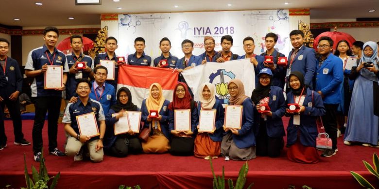 ITS berhasil menyabet 9 medali dalam International Young Inventors Awards (IYIA) 