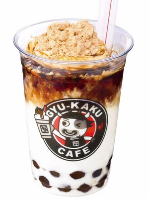 Gyukaku Tapioca Kuromitsu Kinako Latte (¥390)
