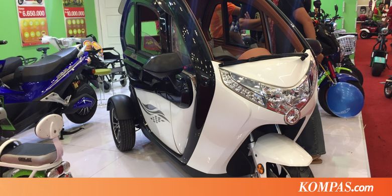 Di Mana Bisa Beli Motor  Listrik  Roda Tiga Balis Kompas com