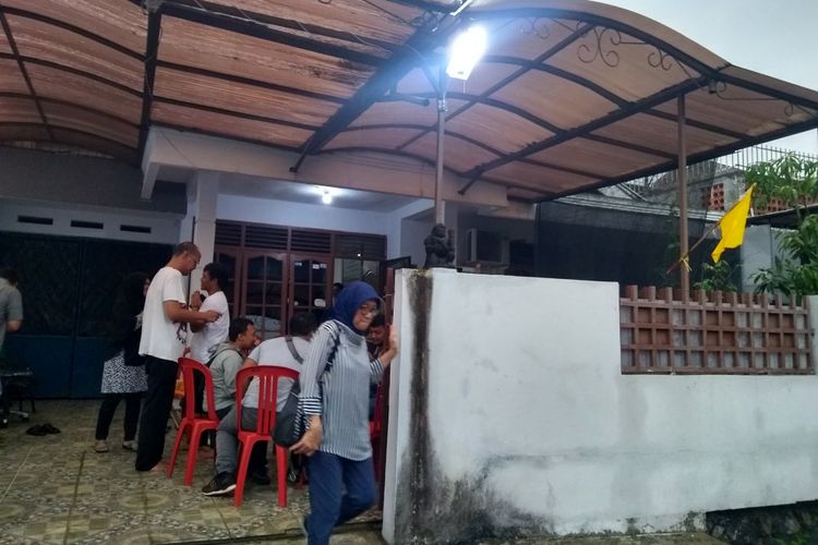 Suasana kediaman keluarga Harwinoko di Jalan Palayu, Tegal Gundil, Bogor Utara, Kota Bogor, Rabu (31/10/2018).