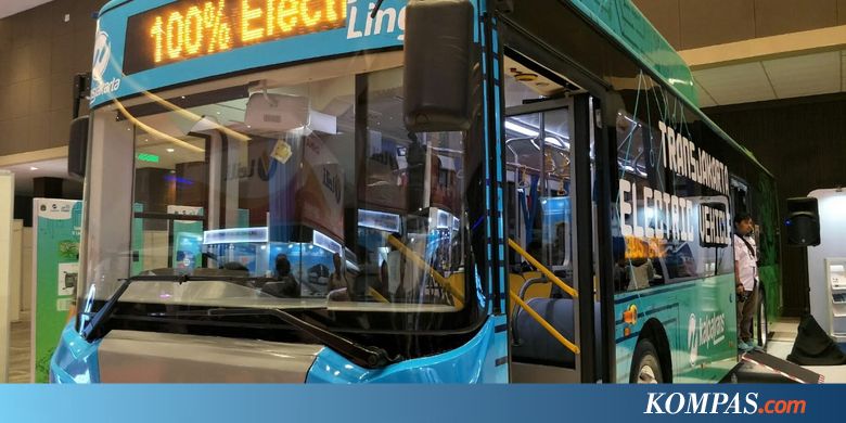 Menanti Bus Listrik Mondar-mandir di Jakarta...