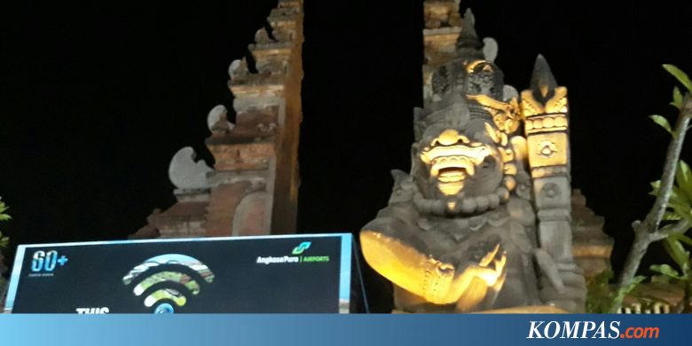Earth Hour 2018, Penerangan Sejumlah Fasilitas di Bandara Bali Padam