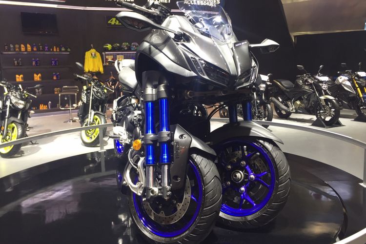 Yamaha Niken yang dipamerkan di IMOS 2018