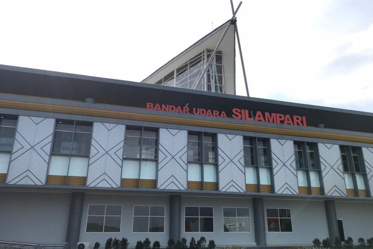 Bandara Silampari di Lubuklinggau, Sumatera Selatan, Kamis (7/3/2019).