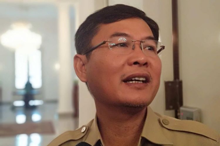 Kepala Dinas Bina Marga DKI Jakarta Yusmada Faizal di Balai Kota, Selasa (6/3/2018).