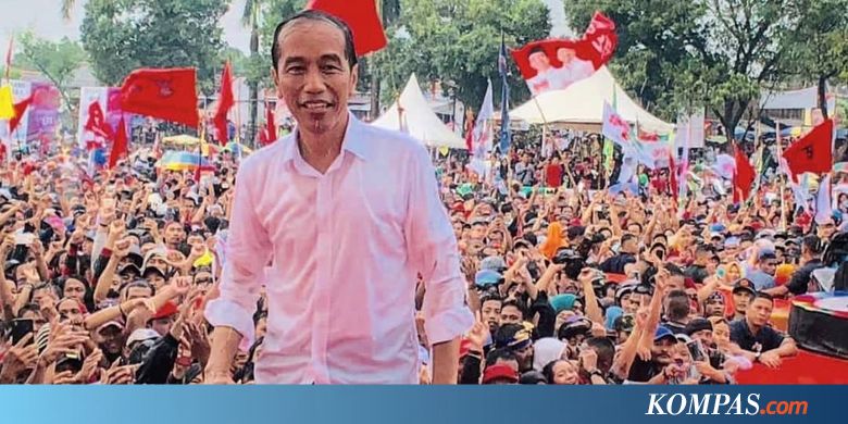 Guyuran Hujan Dihadapi Jokowi, Demi Tetap Bersama Rakyat