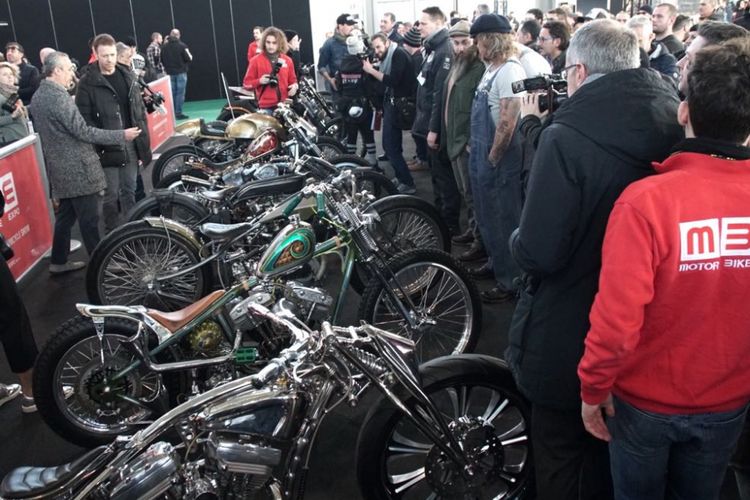 Empat motor kustom Suryanation Motorland siap tampil di Motor Bike Expo Verona.
