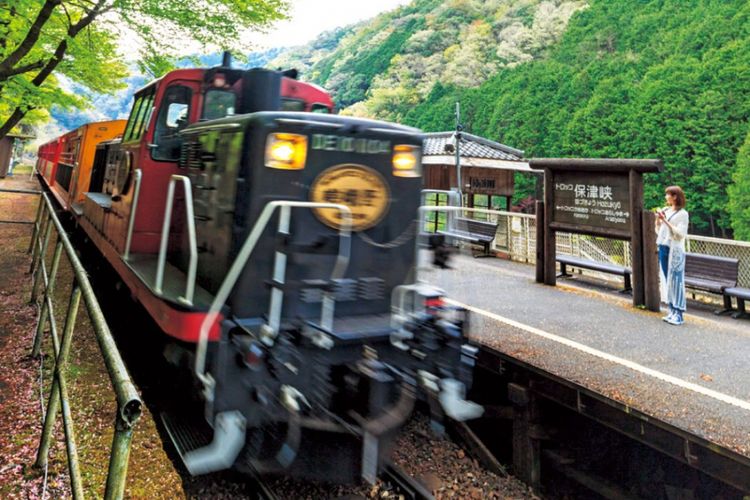 The Scenic Sagano Railway 