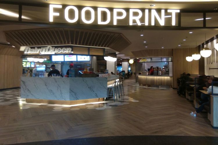 Food court baru Grand Indonesia, Foodprint di lantai lima Gedung West. 