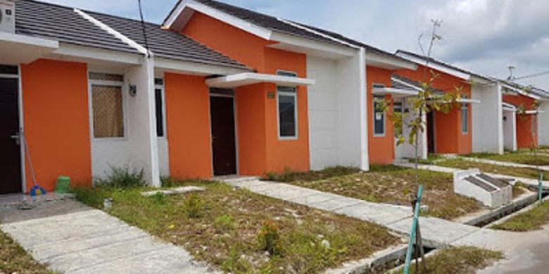 Contoh perumahan subsidi di Katimaha Residence, Cikarang Utara, Bekasi.