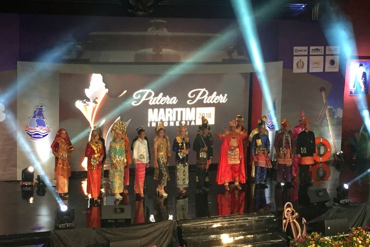 Finalis Putera Puteri Maritim Indonesia 2018.