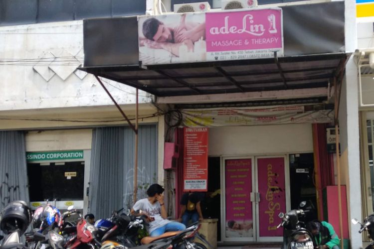 AdeLin 1 Spa di Jalan KH Abdullah Syafei di Tebet, Jakarta Selatan, Kamis (20/9/2018).