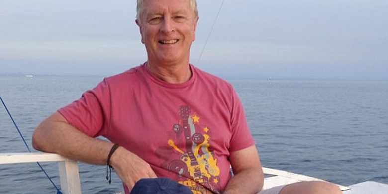 Roger John Hussey (70) tewas mengenaskan saat berlibur di Pantai Kata, Phuket, Thailand