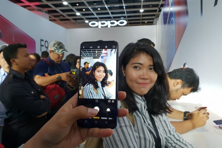 Performa kamera belakang oppo F9