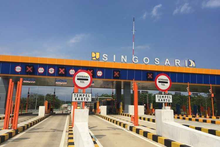 Gerbang Tol Singosari di ruas Tol Pandaan-Malang