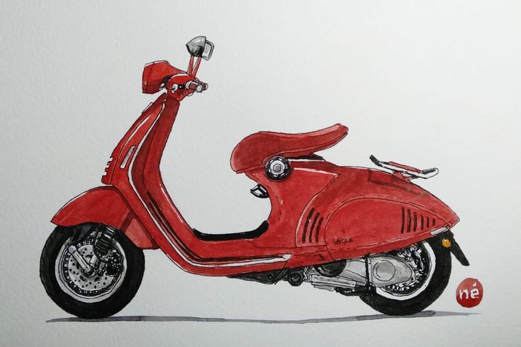 Vespa 946 RED.