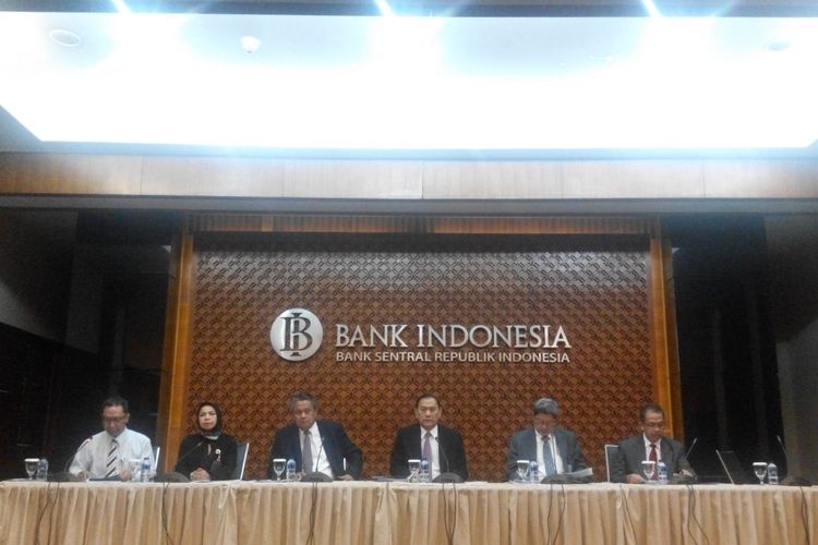 Rapat Dewan Gubernur Bank Indonesia (BI) di Jakarta, Kamis (18/5/2017).