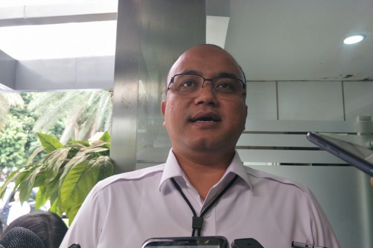 Direktur Reserse Kriminal Khusus (Direskrimsus) Polda Metro Jaya Kombes Adi Deriyan Jayamerta di Mapolda Metro Jaya, Senin (26/22018).