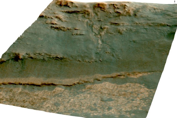 Batuan yang ditemukan di kawah Mars mirip dengan yang ada di pegunungan Hawai