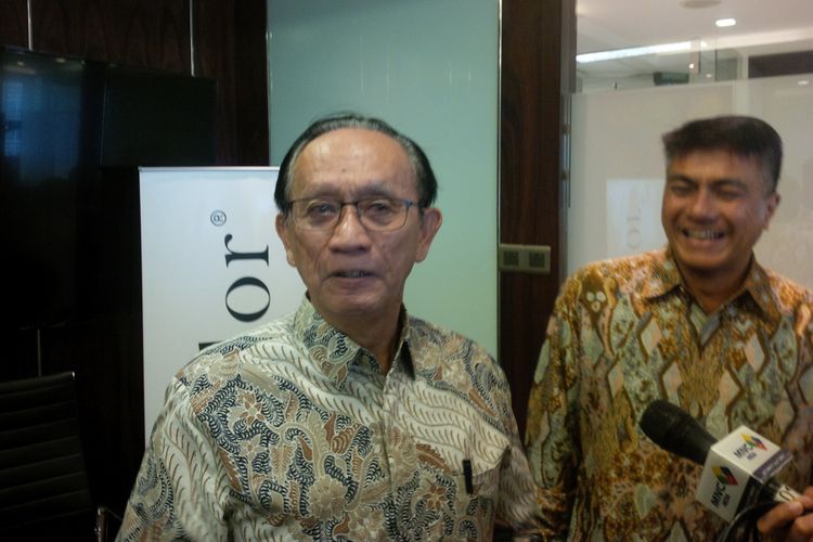 Presiden Direktur Hermina, ‎Hasmoro saat ditemui di Gedung Bursa Efek Indonesia, Jakarta, Rabu (6/9/2017). 