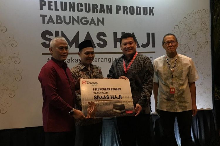 Peluncuran Tabungan Simas Haji oleh Unit Syariah Bank Sinarmas di Jakarta, Selasa (18/9/2018)