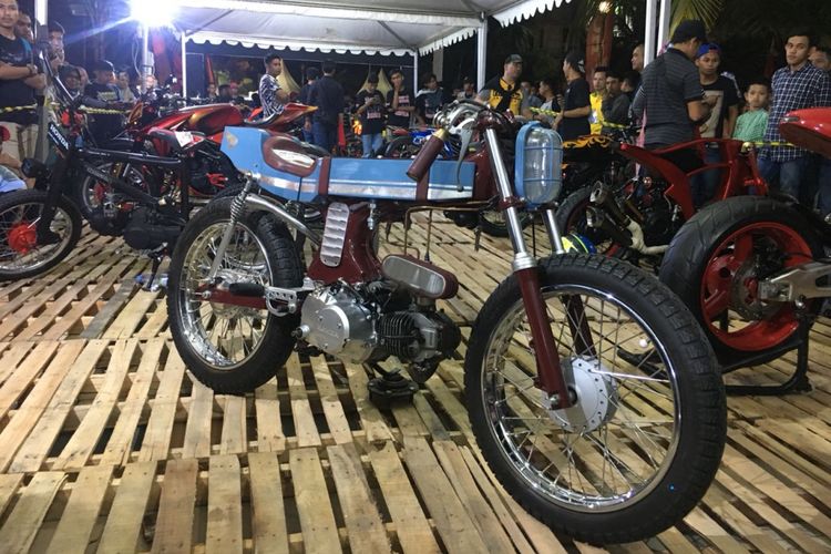 Honda Karisma 2003, yang dirombak habis dan menjadi juara di HMC Makassar 2018, kelas Free For All (FFA).