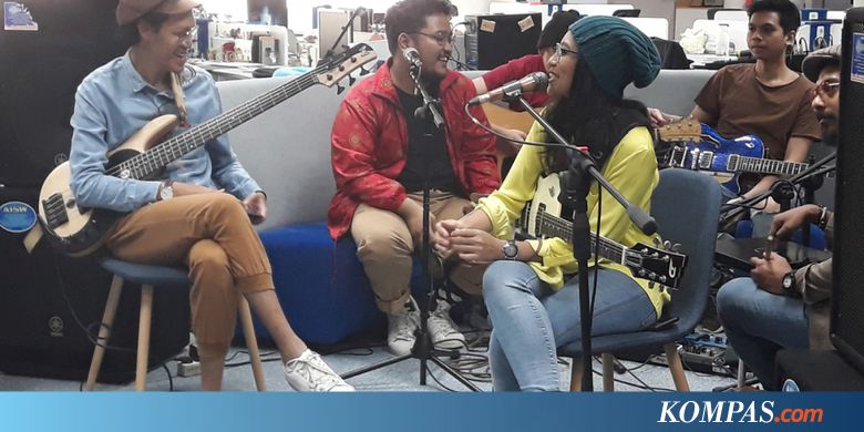 Renyahnya Penampilan Endah N Rhesa Extended di Redaksi Kompas.com