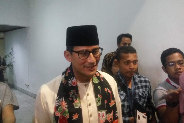 Wakil Gubernur DKI Jakarta Sandiaga Uno