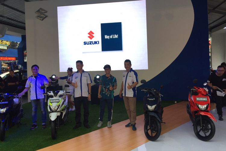 Peluncuran Suzuki Nex II di Jakarta Fair Kemayoran 2018