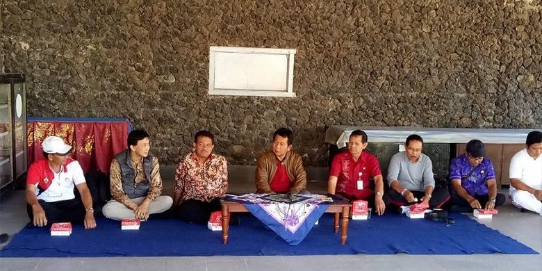 Kementerian Pertanian (Kementan) adakan sosialisasi keunggulan pangan lokal terhadap stamina tubuh, di Danau Batur, Kabupaten Bangli, Bali, Jumat (5/10/2018)
