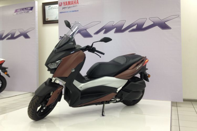 Yamaha XMAX untuk pasar Eropa.