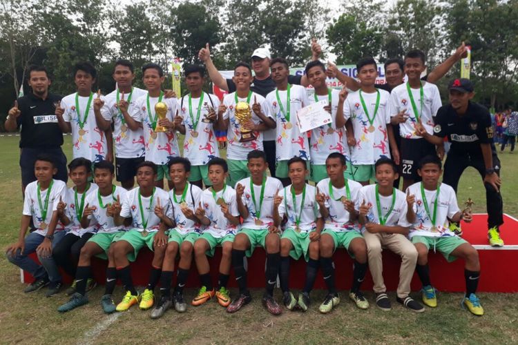 Tim Jawa Barat berhasil memenangi kejuaraan Piala Kemenpora U-14 yang digelar di Magelang, Jawa Tengah.