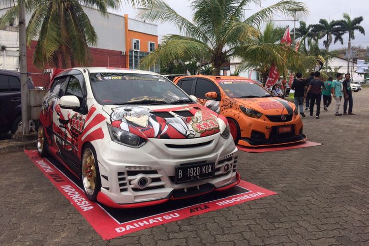 Peserta Daihatsu Dress-up Challenge Bandar Lampung 2017.