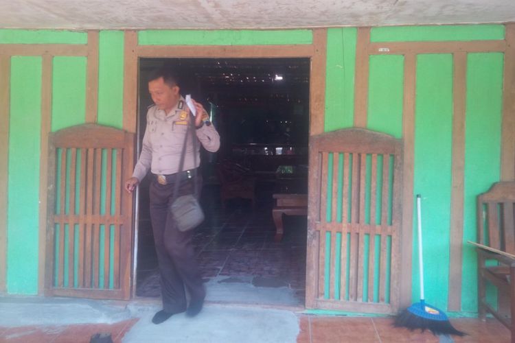 Kondisi rumah Ganang di ‎Desa Panunggalan, Kecamatan Pulokulon, Kabupaten Grobogan, Jawa Tengah‎, Rabu (25/10/2017).