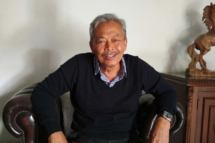 Bibit Waluyo, Gubernur Jawa Tengah periode 2018-2013, ditemui dikediamannya di Kampung Cacaban, Kota Magelang, Jawa Tengah, Selasa (23/1/2018).