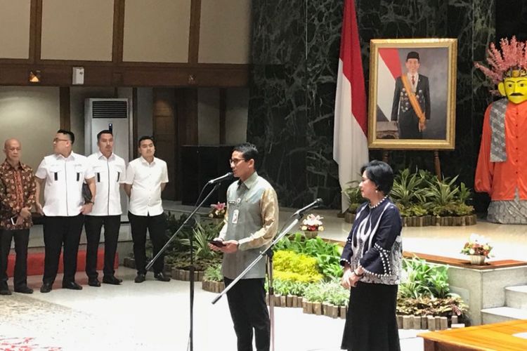 Wakil Gubernur DKI Jakarta Sandiaga Uno.