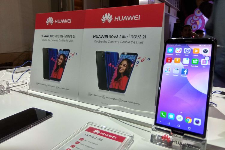 Smartphone Android Huawei Nova 2 Lite dibanderol Rp 2,5 juta di Indonesia.